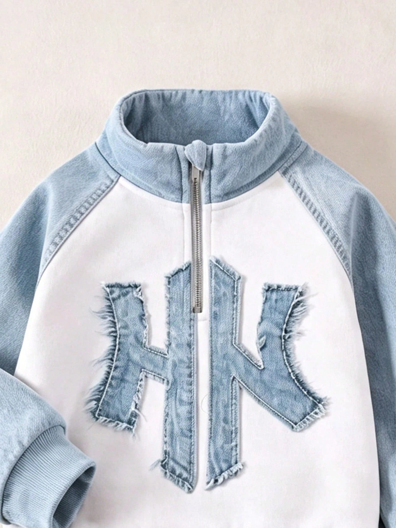 Baby Boy Fall Outfits Color Block Letter Print Sweaters Set Half Zip Long Sleeve Casual Sporty Tops Pants Back To School Cute School Wear