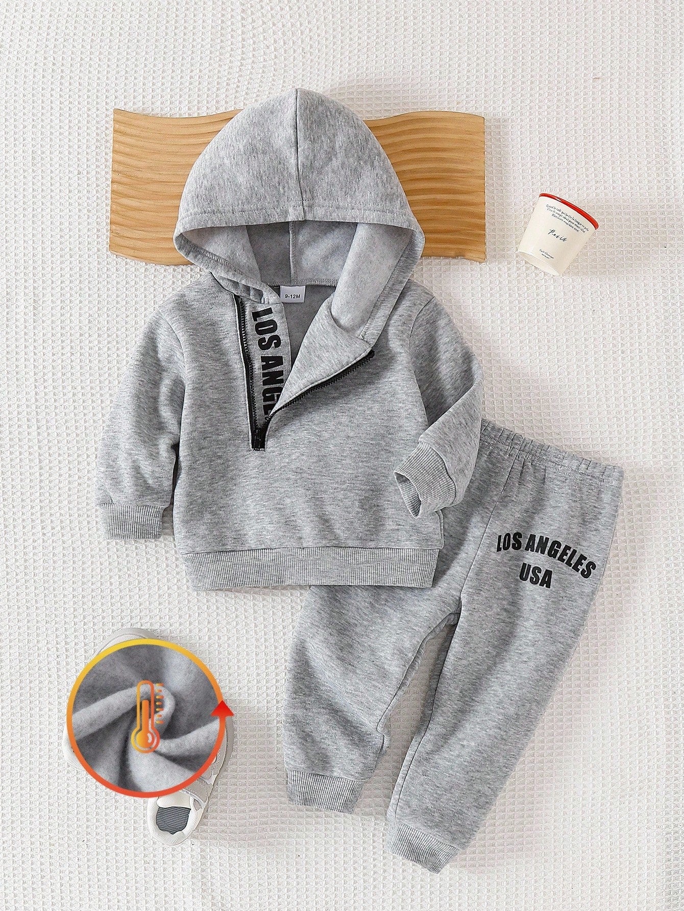 Baby Boy Fall Outfits Color Block Letter Print Sweaters Set Half Zip Long Sleeve Casual Sporty Tops Pants Back To School Cute School Wear