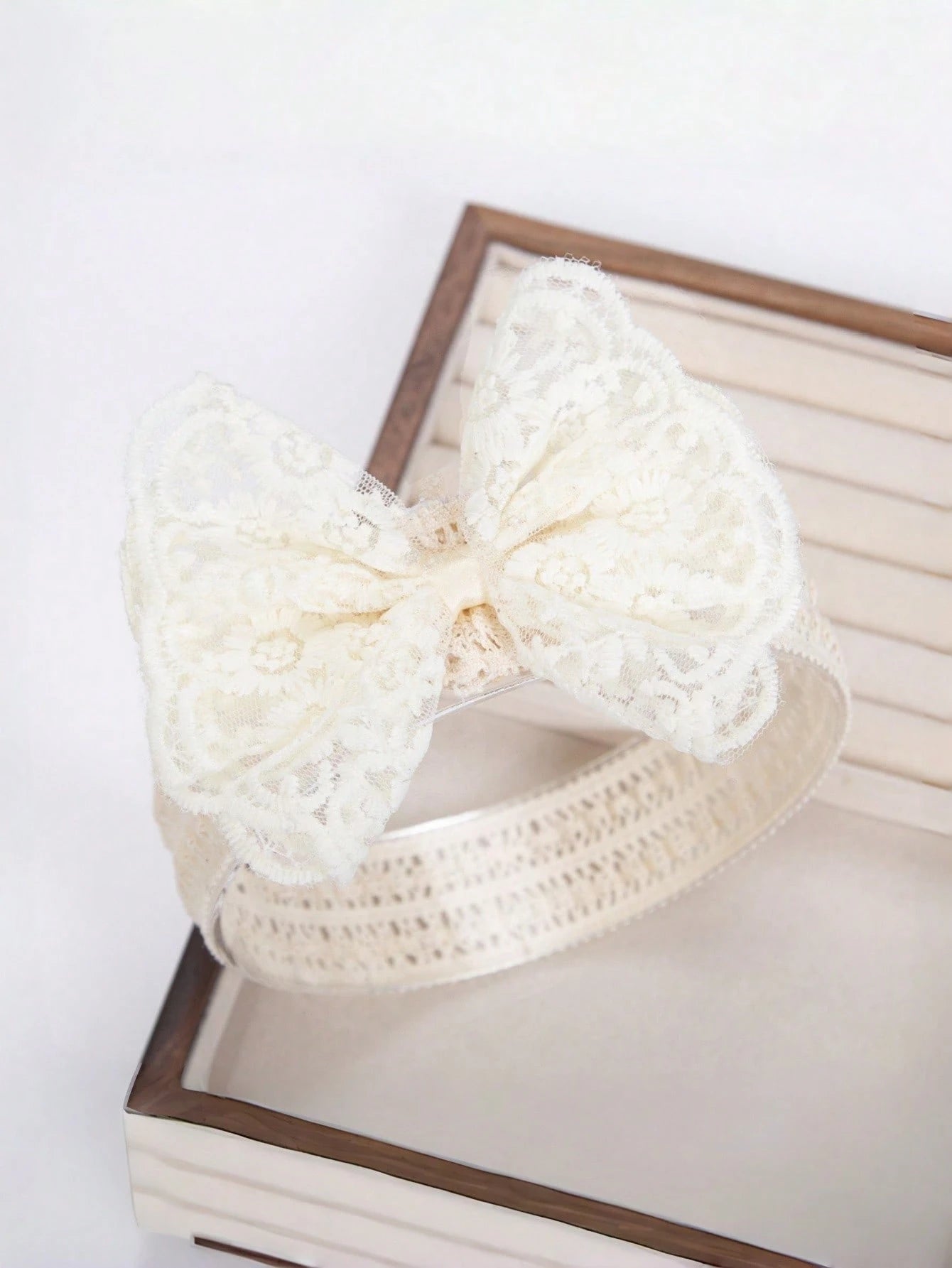 Baby Infant Lace Elastic Headband, Princess Hair Accessories For Summer