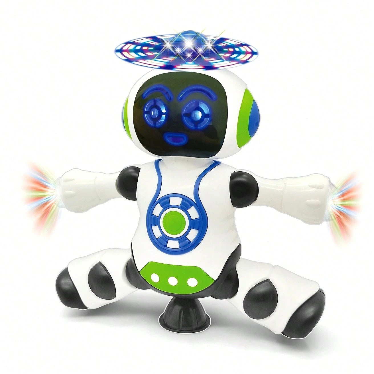 Baby Musical Toys, Electric Dancing Robot That Spins, An Interactive Toy With Lights And Music, Perfect For Crawling, Ideal As Easter Or Birthday Gifts For Children, Suitable For Boys