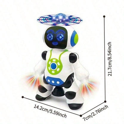 Baby Musical Toys, Electric Dancing Robot That Spins, An Interactive Toy With Lights And Music, Perfect For Crawling, Ideal As Easter Or Birthday Gifts For Children, Suitable For Boys