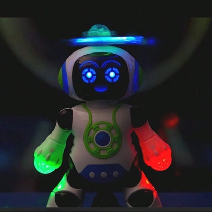 Baby Musical Toys, Electric Dancing Robot That Spins, An Interactive Toy With Lights And Music, Perfect For Crawling, Ideal As Easter Or Birthday Gifts For Children, Suitable For Boys