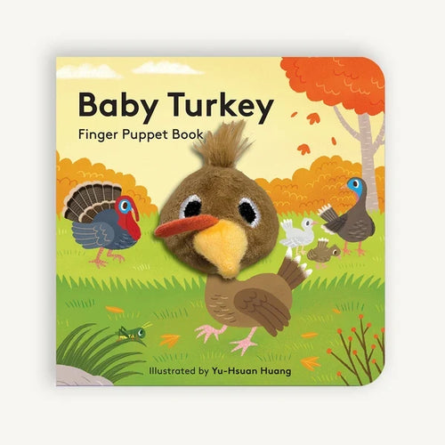 Baby Turkey Finger Puppet Book