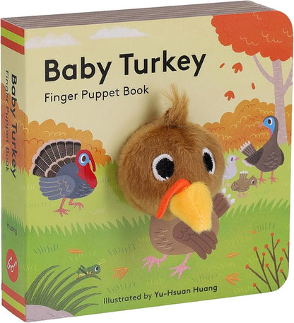 Baby Turkey Finger Puppet Book