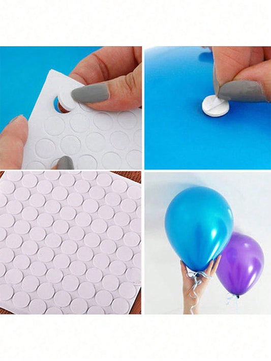Balloon Decoration Accessories- Super Sticky Stickers, Balloon Double-Sided Adhesive, Balloon Foam Round Glue Dots