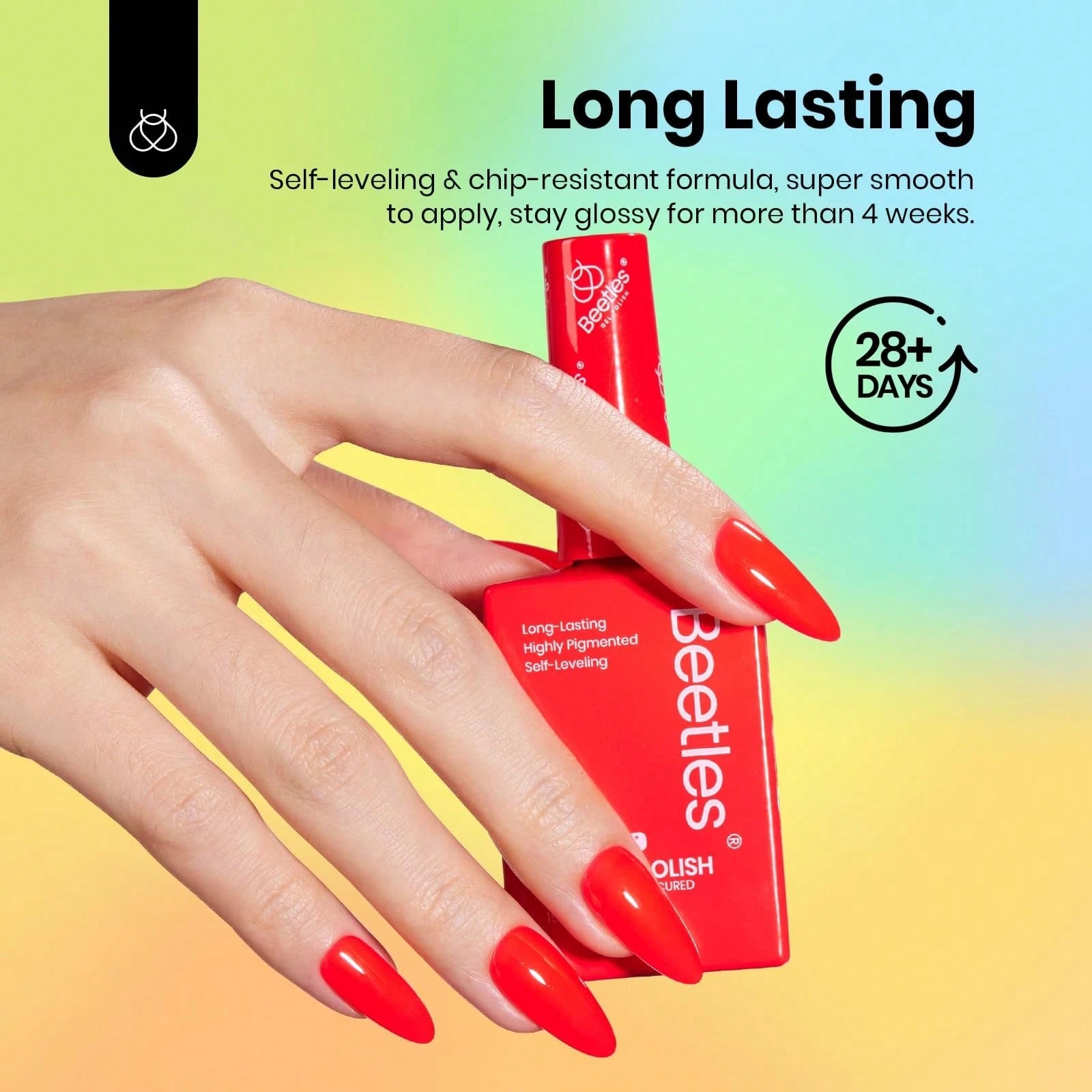 Beetles 15ML 6 Colors HEMA-Free Pastel Gel Polish- Fairy Tale Dream, Pastel Yellow Pink Blue Purple, Colorful Bottle, Soak Off UV LED Manicure