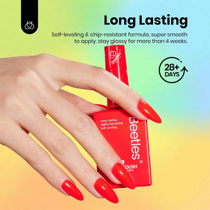 Beetles 15ML 6 Colors HEMA-Free Pastel Gel Polish- Fairy Tale Dream, Pastel Yellow Pink Blue Purple, Colorful Bottle, Soak Off UV LED Manicure