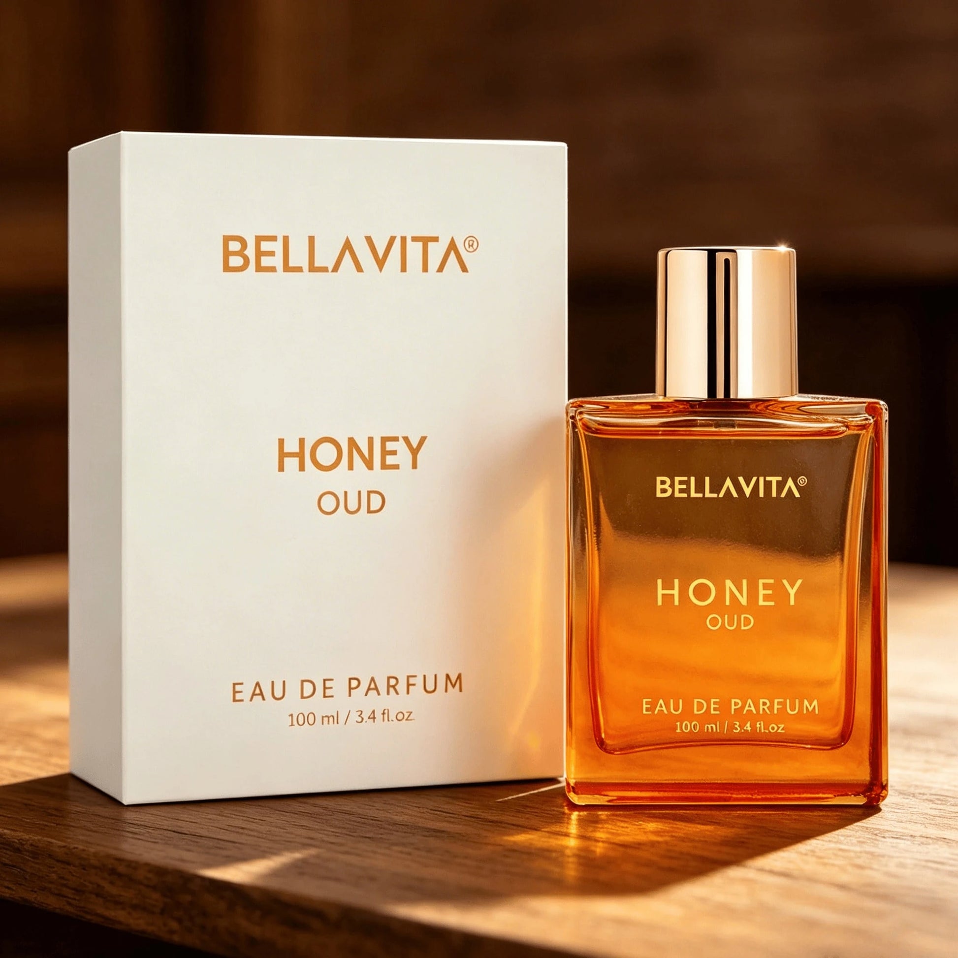 BELLAVITA Luxury Honey Initio Goat Men Perfume Collection Set Eau De Parfum Natural Spray Intense Woody Oriental Aroma Elegant Square Bottle Luxury Packaging Gift For Husband Boyfriend Birthday Valent