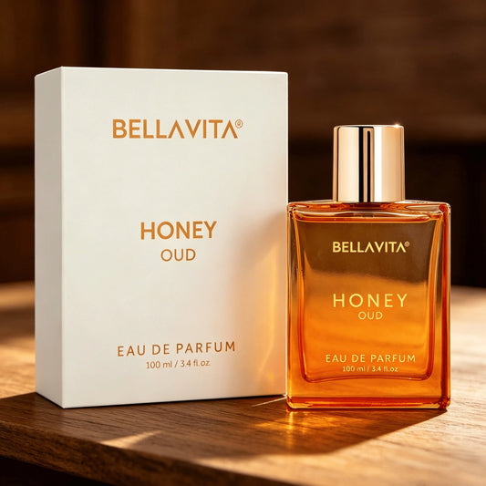BELLAVITA Luxury Honey Initio Goat Men Perfume Collection Set Eau De Parfum Natural Spray Intense Woody Oriental Aroma Elegant Square Bottle Luxury Packaging Gift For Husband Boyfriend Birthday Valent