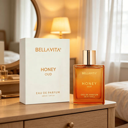 BELLAVITA Luxury Honey Initio Goat Men Perfume Collection Set Eau De Parfum Natural Spray Intense Woody Oriental Aroma Elegant Square Bottle Luxury Packaging Gift For Husband Boyfriend Birthday Valent