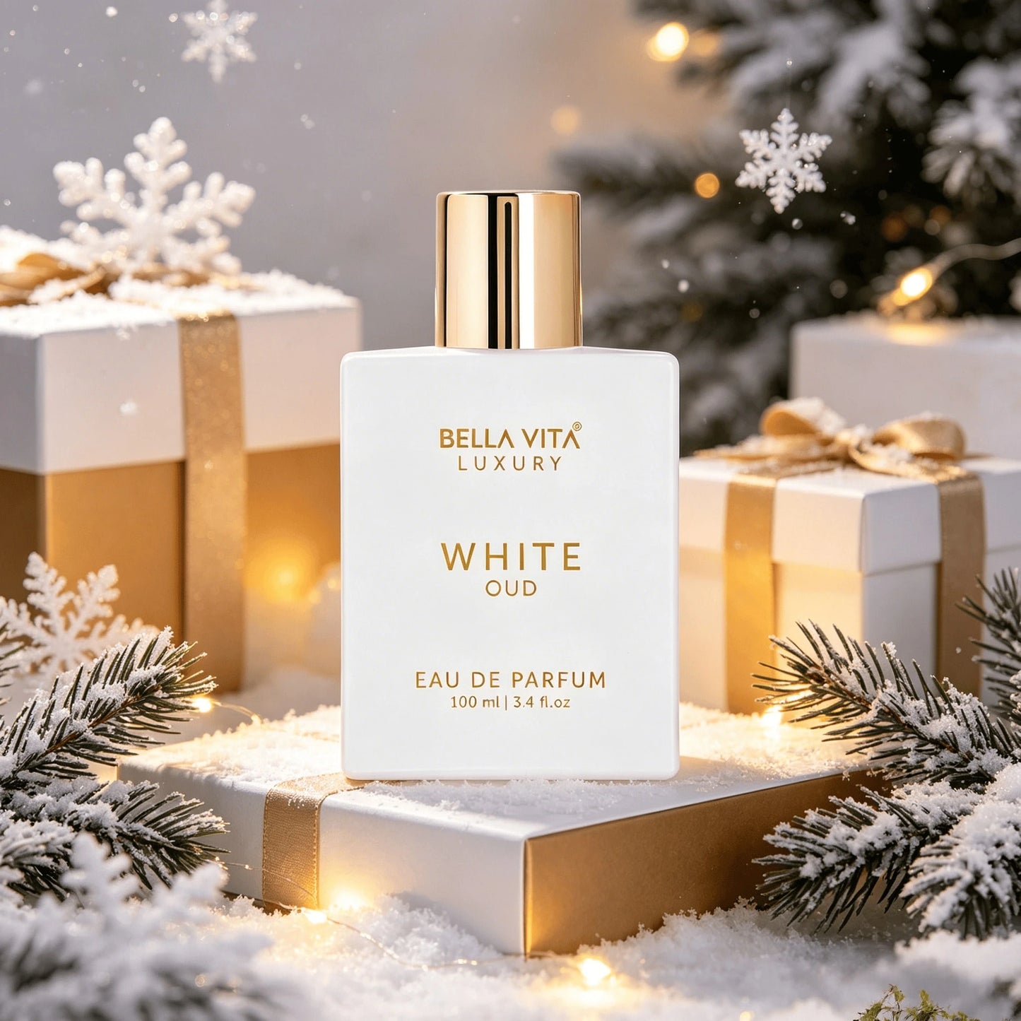 BELLAVITA Luxury Honey Initio Goat Men Perfume Collection Set Eau De Parfum Natural Spray Intense Woody Oriental Aroma Elegant Square Bottle Luxury Packaging Gift For Husband Boyfriend Birthday Valent