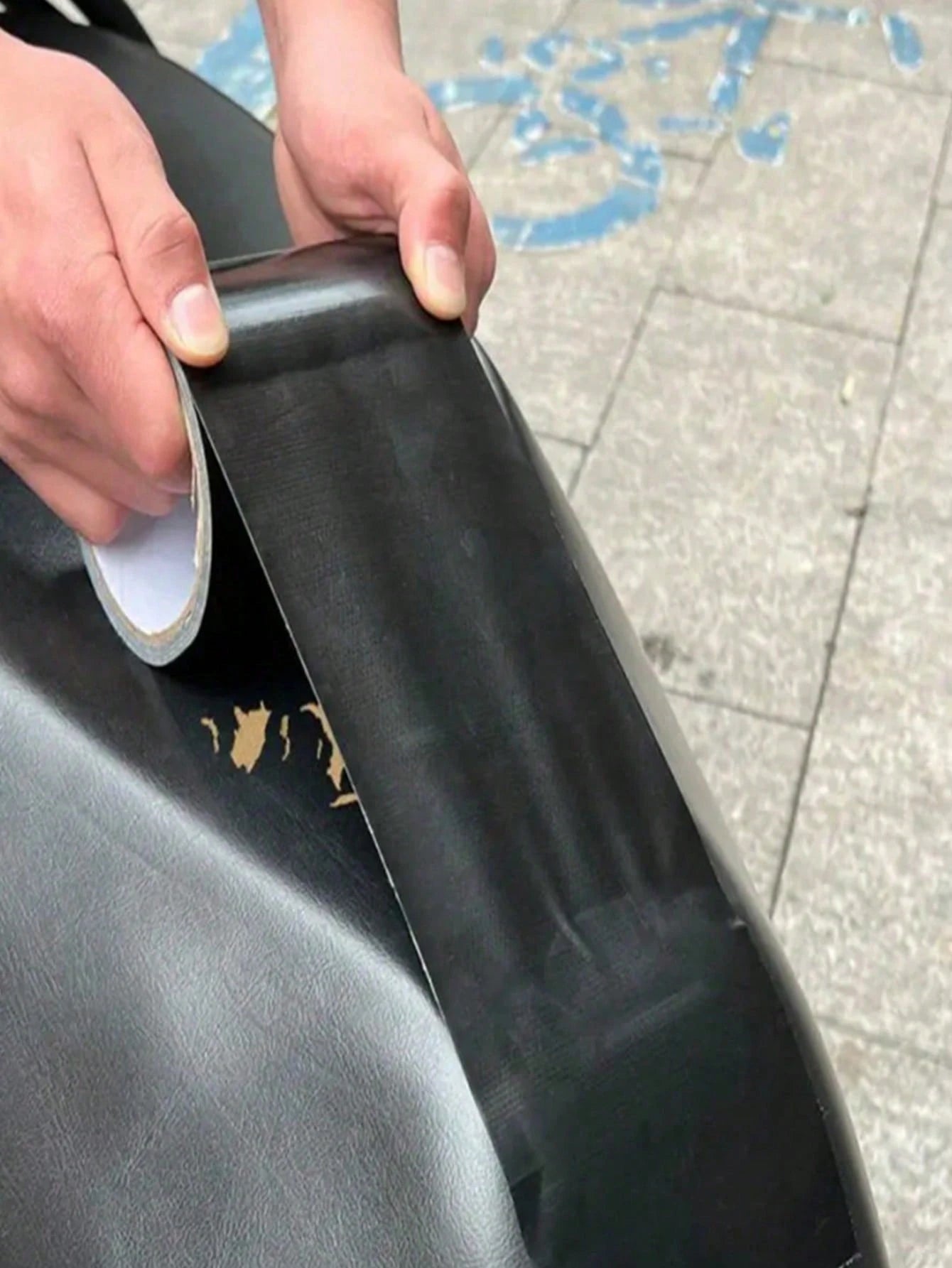 Black Heavy Duty Duct Tape, Strong And Durable, Flexible, No Residue, All-Weather, Hand-Tearable- Bulk Pack, For Repair, Industrial, And Professional Use
