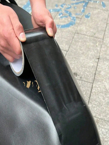 Black Heavy Duty Duct Tape, Strong And Durable, Flexible, No Residue, All-Weather, Hand-Tearable- Bulk Pack, For Repair, Industrial, And Professional Use