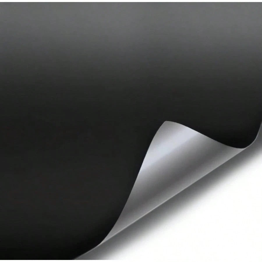 Black Matte Car Wrap Vinyl Roll With Release 3MIL- VViViD8 1.5FT X 5FT