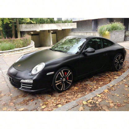 Black Matte Car Wrap Vinyl Roll With Release 3MIL- VViViD8 1.5FT X 5FT