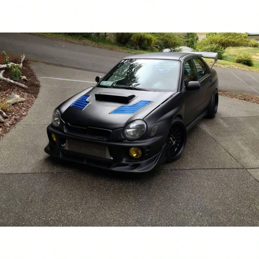Black Matte Car Wrap Vinyl Roll With Release 3MIL- VViViD8 1.5FT X 5FT