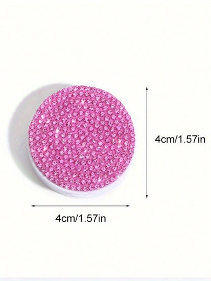 Bling Rhinestone Phone Grip Stand, Glittering Anti-Slip Holder For Watching Videos, Selfies, Desk Mount, Compatible With All Phones, Elegant Gift For Girlfriend