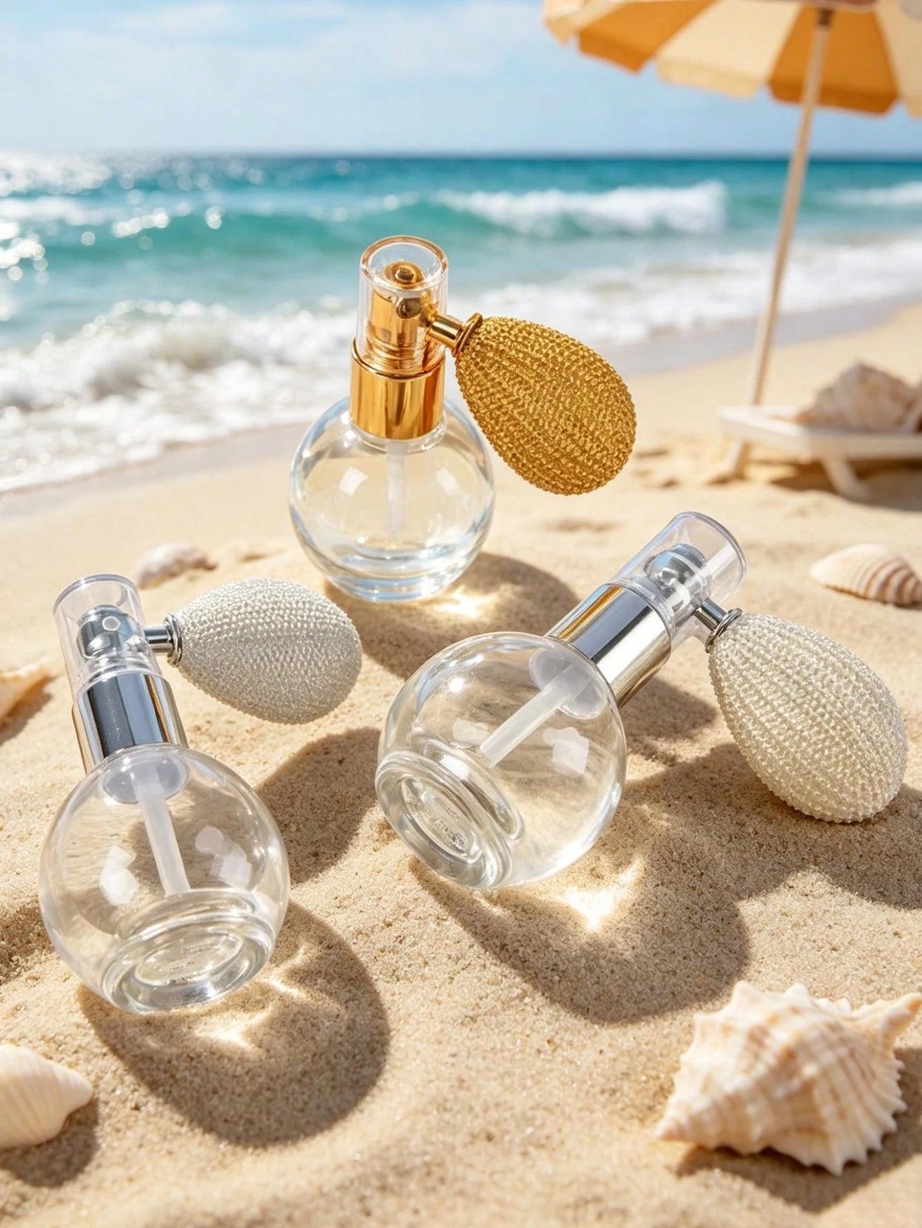 Body Highlighting Spray Bottle, Suitable For Bridal Use, Versatile Application For Hair, Collarbones, Neck, And Face. Provides An Even, Easy-To-Control Mist-An Ideal Choice For Enhancing Your Look At