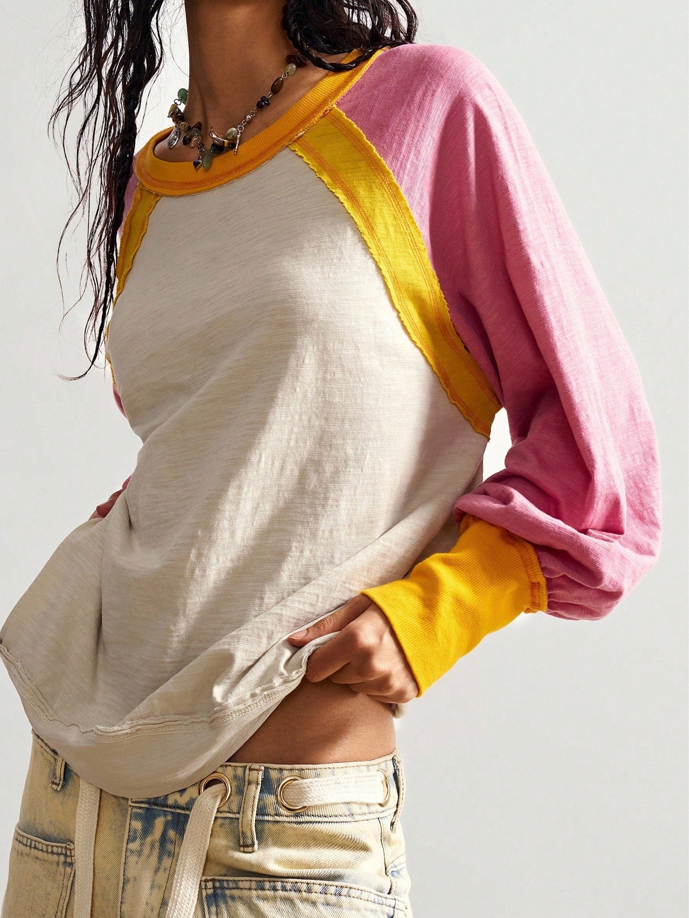Bohemela Plus Size Women Casual Loose Long Sleeve Tops Fall