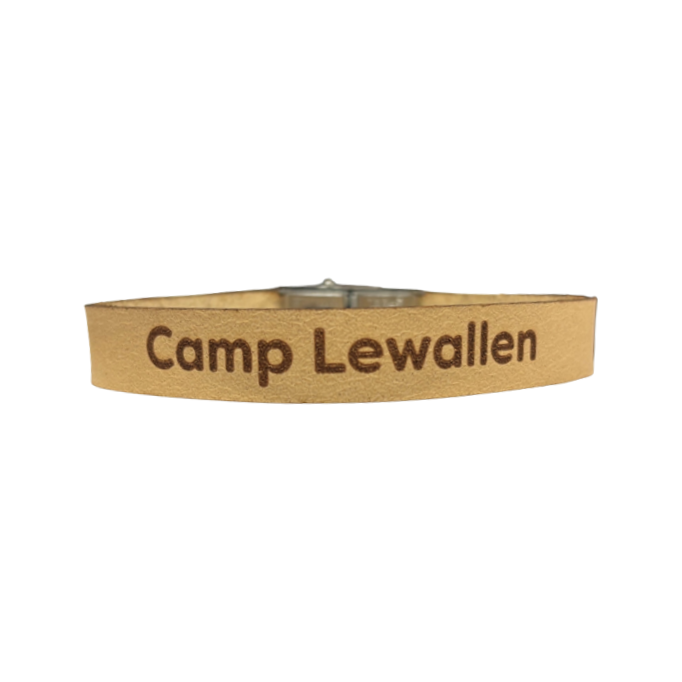 Bracelet 10MM Leather - Camp Lewallen