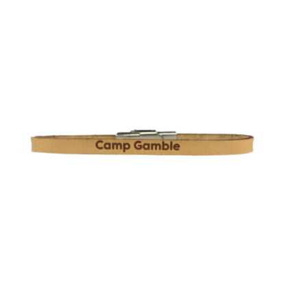 Bracelet 5MM Leather - Camp Gamble