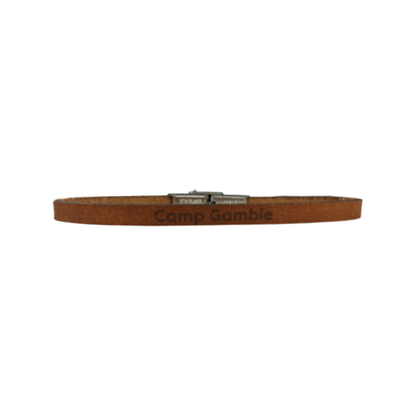 Bracelet 5MM Leather - Camp Gamble