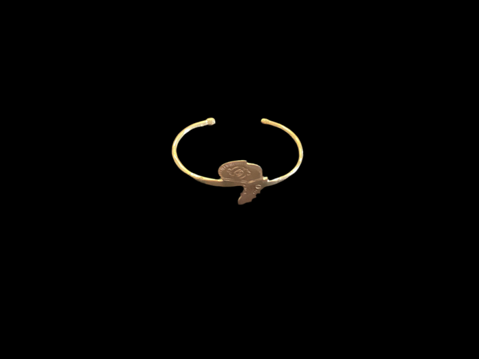 Brass Africa Bracelet