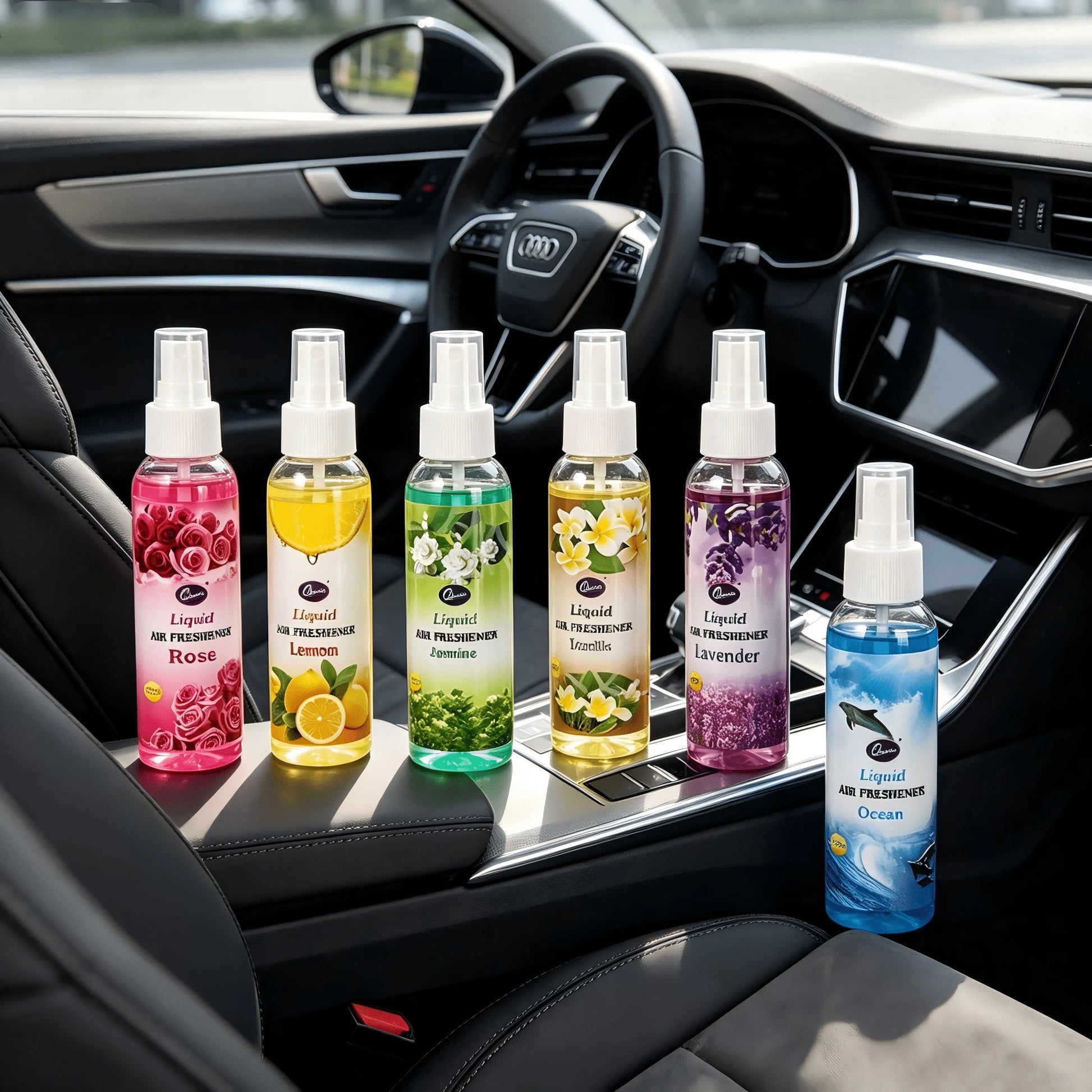 Car Air Freshener & Fabric Deodorizer Spray, Long-Lasting Smoke, Sweat, Pet Odor Removal, Car Perfume & Clothing Freshener, Cute Car Interior Accessory, Suitable For Men And Women, Travel Camping RV E