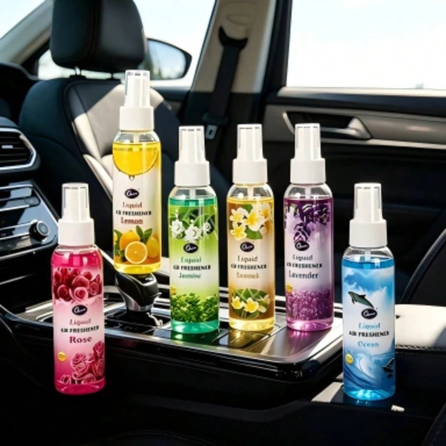 Car Air Freshener & Fabric Deodorizer Spray, Long-Lasting Smoke, Sweat, Pet Odor Removal, Car Perfume & Clothing Freshener, Cute Car Interior Accessory, Suitable For Men And Women, Travel Camping RV E