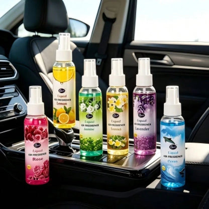 Car Air Freshener & Fabric Deodorizer Spray, Long-Lasting Smoke, Sweat, Pet Odor Removal, Car Perfume & Clothing Freshener, Cute Car Interior Accessory, Suitable For Men And Women, Travel Camping RV E