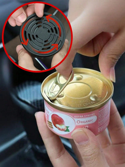 Car Air Freshener, With A Lasting Fragrance Of 60 Days, Brings A Lasting Aroma Of Fruity And Floral Scents. It Is Suitable For Car Decoration, Bathrooms, And Removing Pet Odors. It Is Also Suitable Fo
