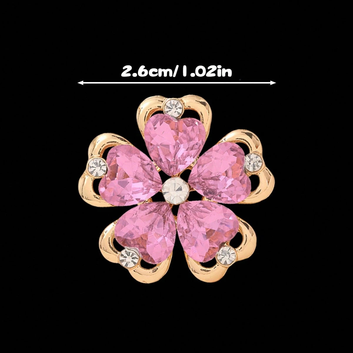 Car Air Vent Decor, Car Air Conditioning Vent Decor Clip, Rhinestone Floral Car Decoration