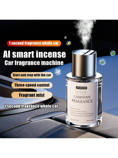 Car Aromatherapy Electromechanical Fragrance Perfume- Intelligent Start/Stop Fragrance- Automotive Accessories