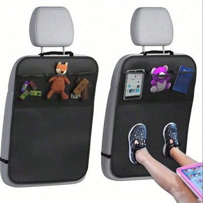 Car Back Seat Cover, With 3 Storage Pockets, Extra Large Waterproof Back Seat Protector, Car Seat Backrest Protector, Dust-Proof, Mud-Proof, Scratch-Resistant