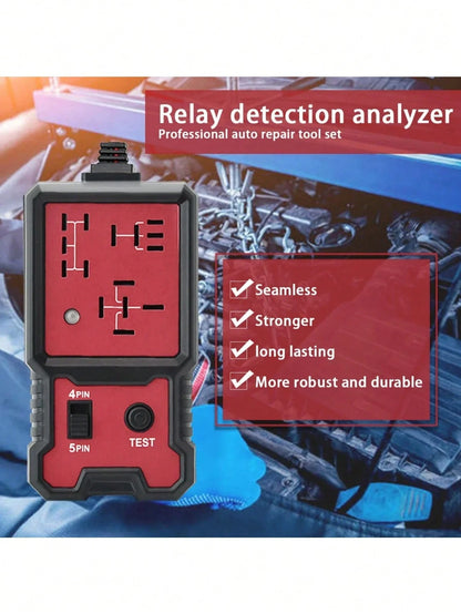Car Battery Checker Electronic Test Car Relay Tester Diagnostic Tools Automotive Accessories