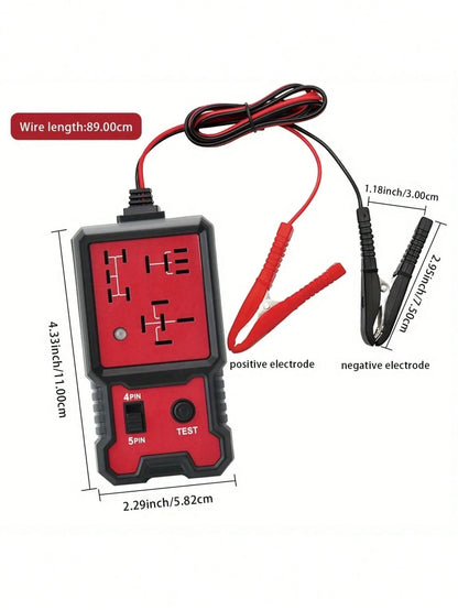 Car Battery Checker Electronic Test Car Relay Tester Diagnostic Tools Automotive Accessories