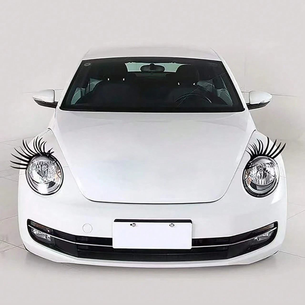 Car Eyelash Stickers Headlights Eyelash Stickers Personalized Stickers Cute Fake Eyelash Stickers