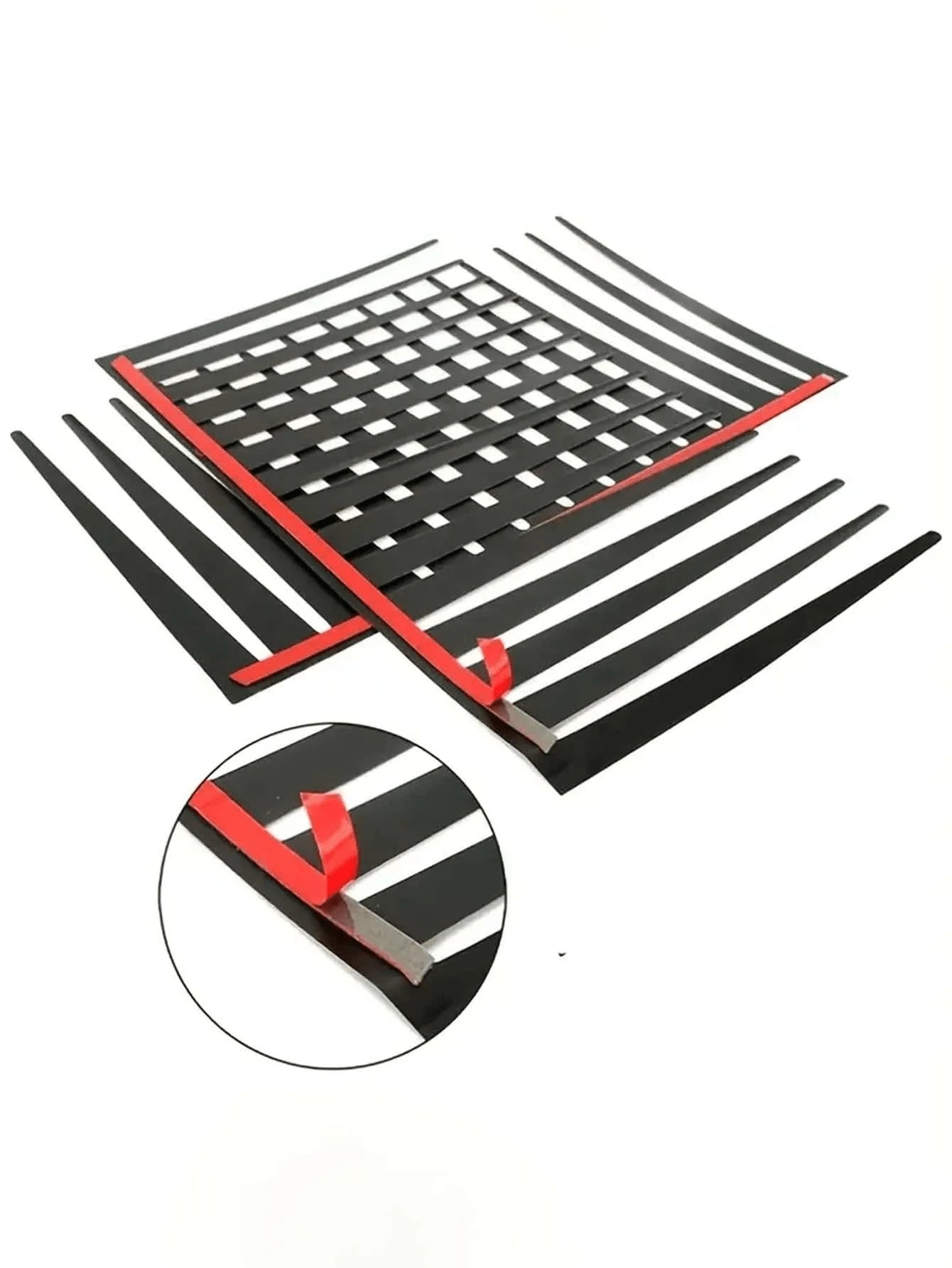 Car Eyelashes Car False Eyelashes Car Stickers Car Headlight Eyebrow Stickers 2 Pieces Set