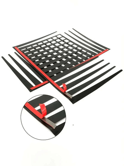Car Eyelashes Car False Eyelashes Car Stickers Car Headlight Eyebrow Stickers 2 Pieces Set