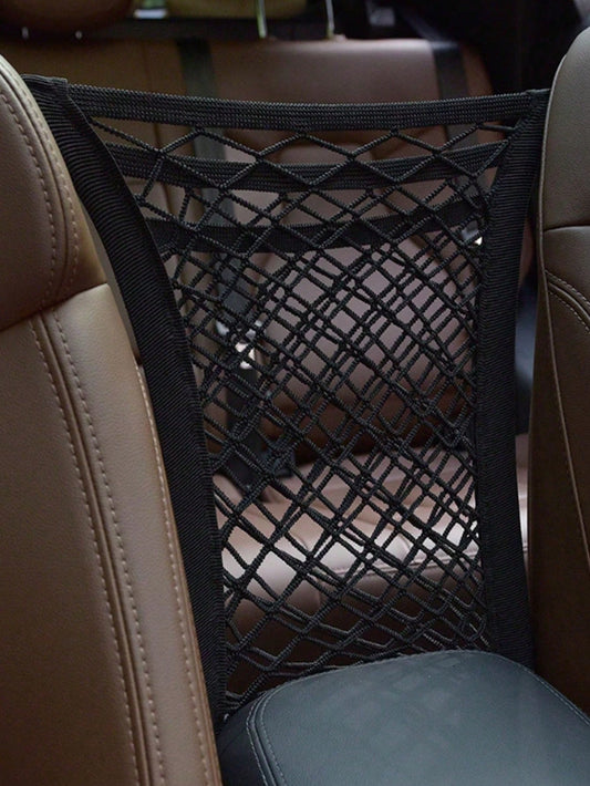 Car Pet Barrier Net, Pet Isolation Net With Safety Pouch And Expandable Storage Bag, Suitable For Sedan & SUV, Easy Installation, Driving By Isolating Children And Pets