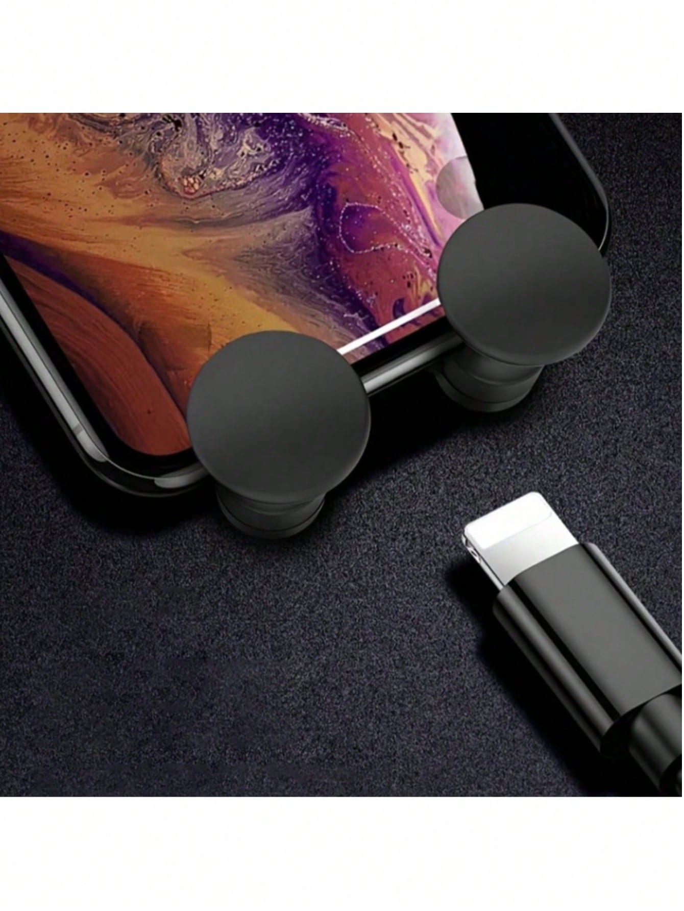 Car Phone Holder Oil Drop Flower Design Air Vent Mount Universal Horizontal/Vertical Navigation Bracket Stable Anti-Drop Auto-Locking
