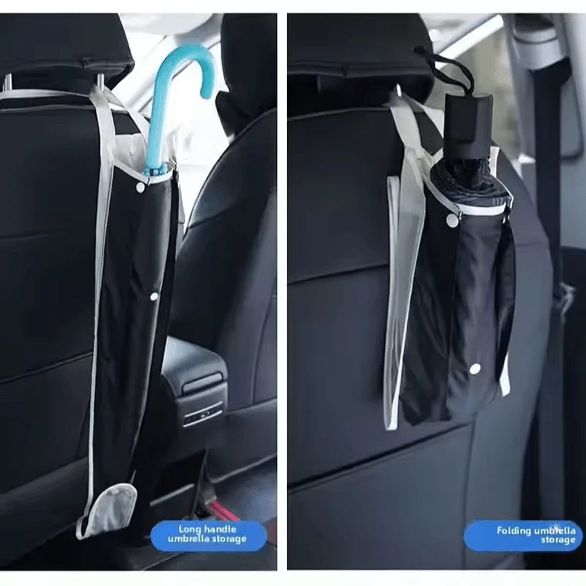 Car Waterproof Umbrella Sets Foldable Umbrella Cover Sheath Storage Bag Carrier Cover Umbrella Stands Car Accessories Storage