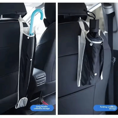 Car Waterproof Umbrella Sets Foldable Umbrella Cover Sheath Storage Bag Carrier Cover Umbrella Stands Car Accessories Storage