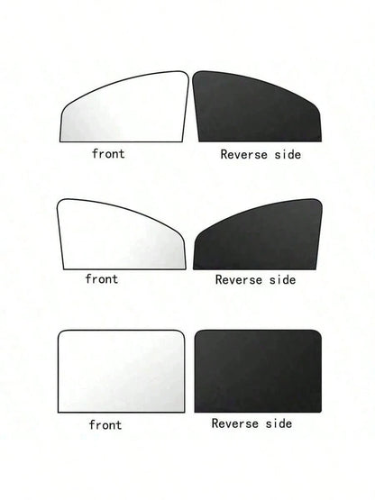 Car Windshield Sunshade, Summer Heat Insulation Sunshade, Foldable Front Window Sunshade, UV Protection, Interior Cooling, Suitable For Most Vehicles