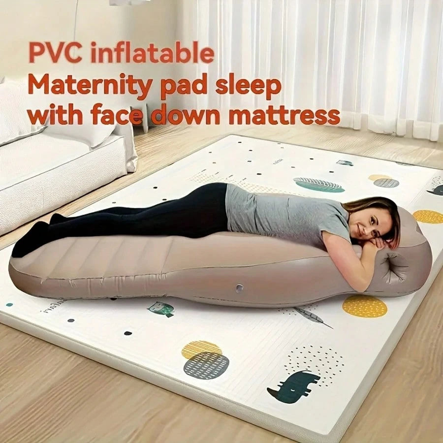 Care For Every Moment Of Pregnancy: Super-Soft Inflatable Maternity Pad, Face-Down Mattress, Providing Full-Body Support, Suitable For Pregnant Women.