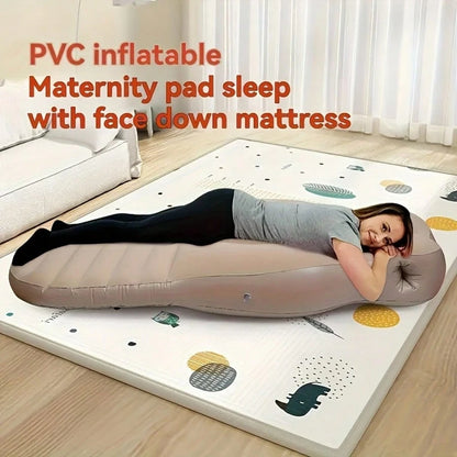 Care For Every Moment Of Pregnancy: Super-Soft Inflatable Maternity Pad, Face-Down Mattress, Providing Full-Body Support, Suitable For Pregnant Women.