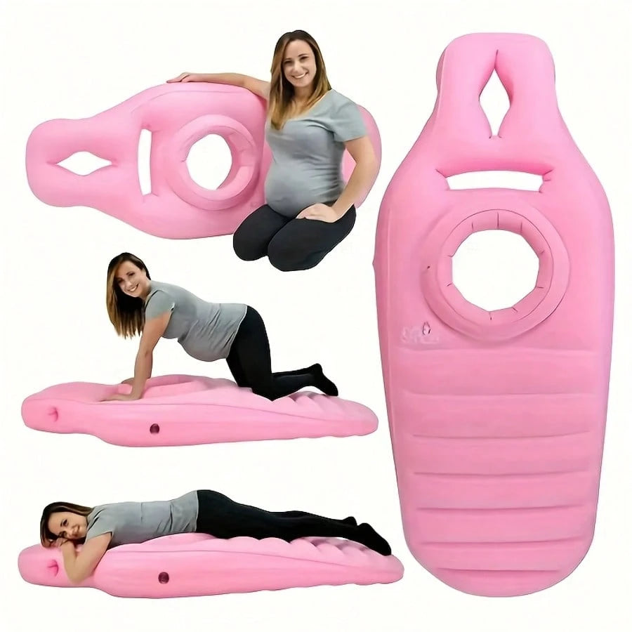 Care For Every Moment Of Pregnancy: Super-Soft Inflatable Maternity Pad, Face-Down Mattress, Providing Full-Body Support, Suitable For Pregnant Women.