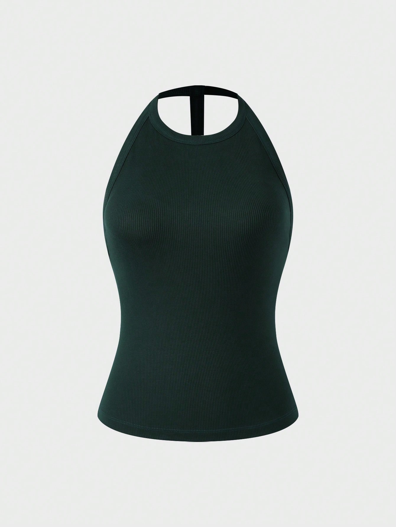 Casual Home Daily Versatile Fashion Solid Color Backless Slimming Camisole Tank Top Outdoor Vacation Beach Party Casual Blouses For Women, Summer Tops, Vacation Outfits For Women, Going Out Tops For W