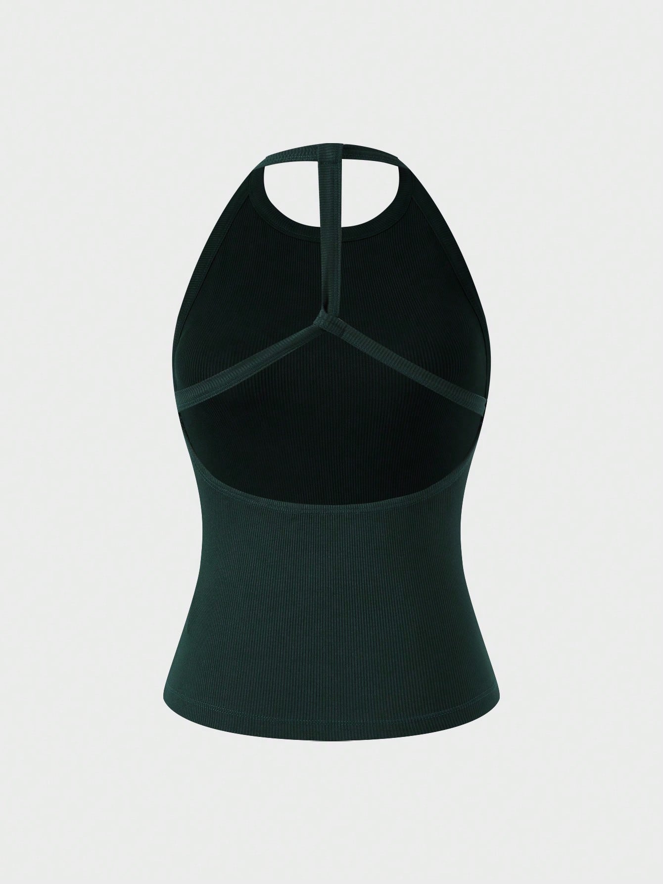Casual Home Daily Versatile Fashion Solid Color Backless Slimming Camisole Tank Top Outdoor Vacation Beach Party Casual Blouses For Women, Summer Tops, Vacation Outfits For Women, Going Out Tops For W