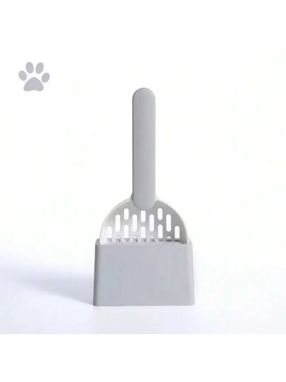 Cat Litter Scoop Plastic Cat Litter Shovel With Base Self Cleaning Cat Litter Box Shovel Kitten Toilet Clean Tools Cat Supplies